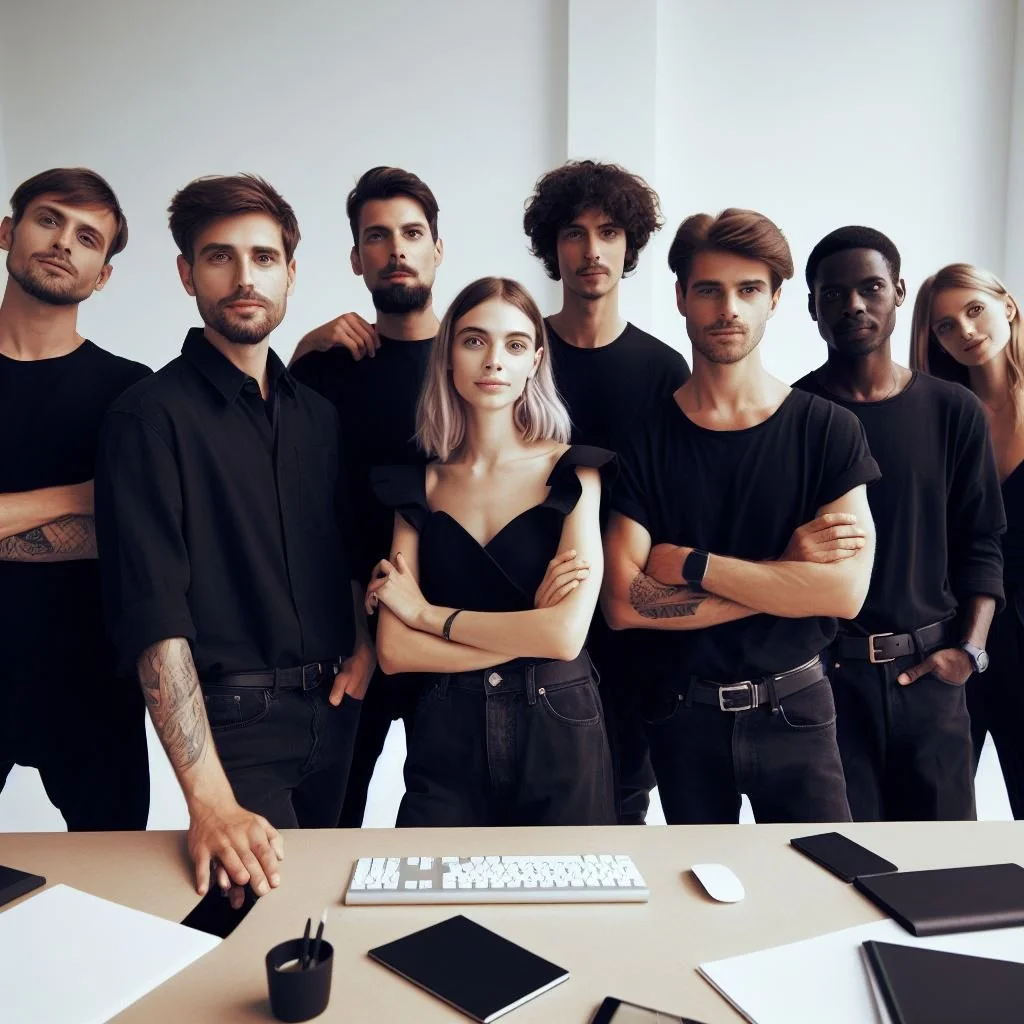 Atmospheric absorbs solar radiation with all-black dress code